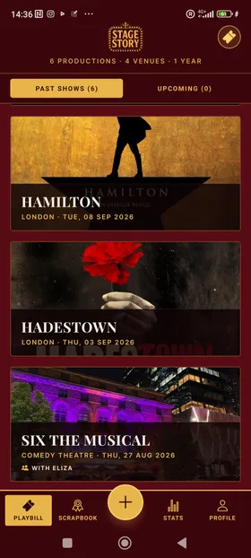 Keep the programme screen