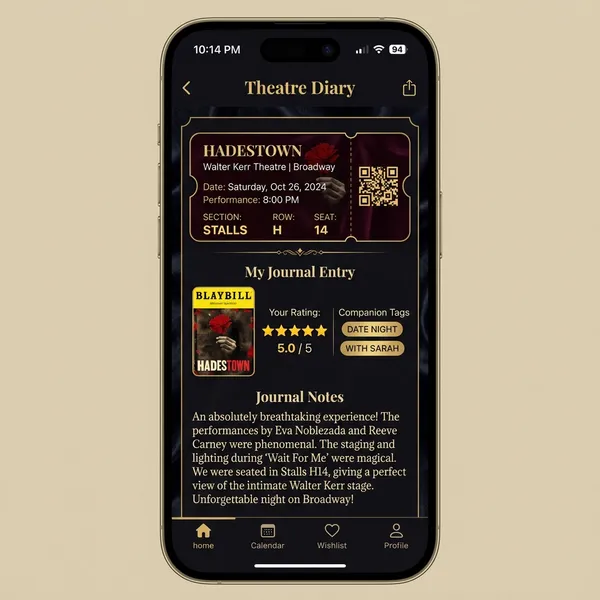 Digital Ticket Stub